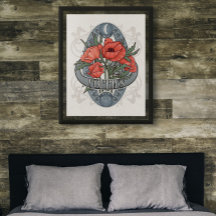 Astrología floral y Poster mágico - Poppies