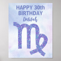 Astrología Personalizado de Virgo Cute Fiesta de C