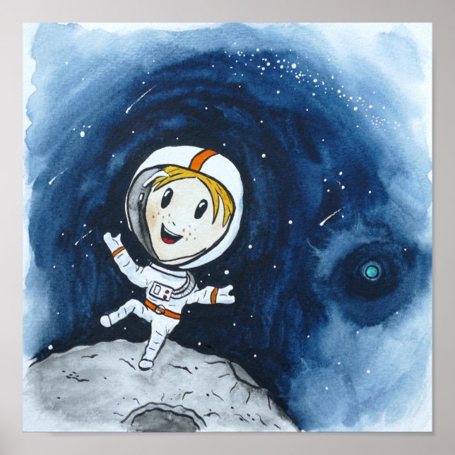 Póster Astronauta (Frente)