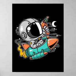 Póster Astronauta