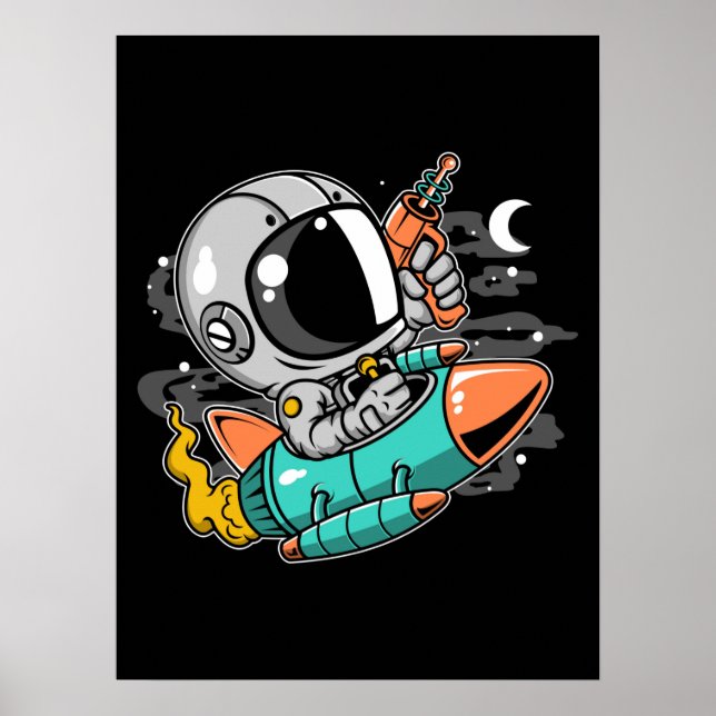 Póster Astronauta (Frente)