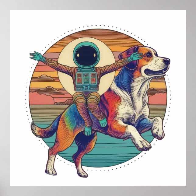 Póster Astronauta (Frente)