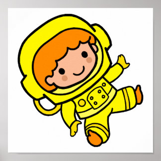 Póster astronauta 1