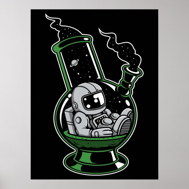 Póster Astronauta Bong (Frente)