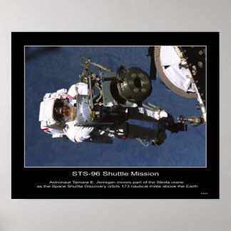 Póster Astronauta Tamara E. Jernigan