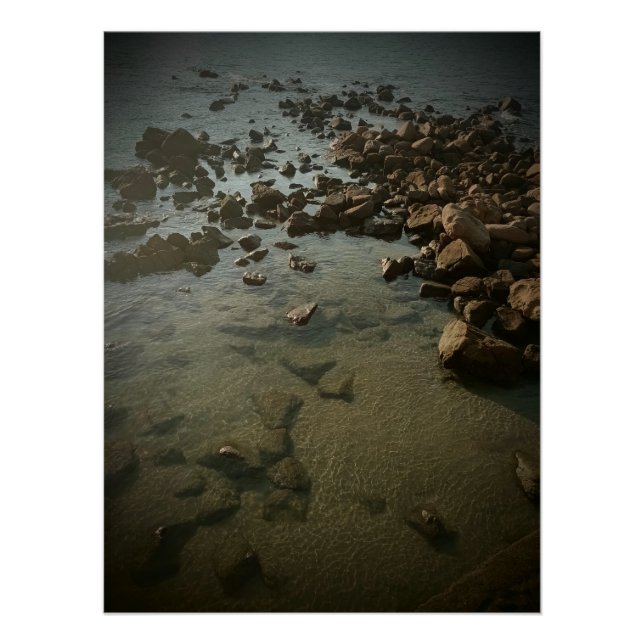 Póster Astúrias Beach Guarujá Brasil (Anverso)