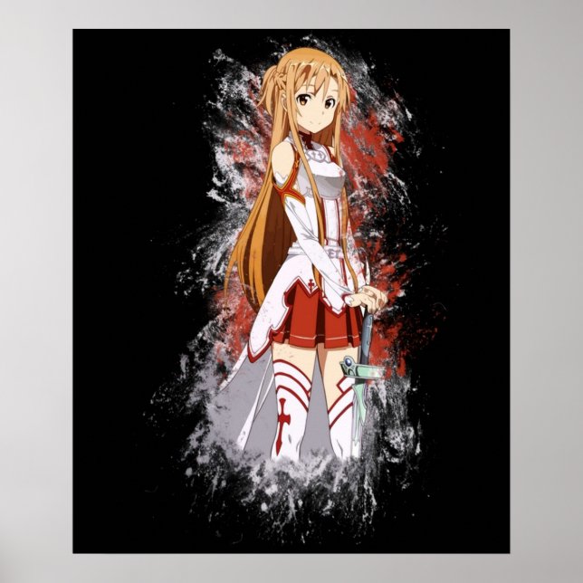 Póster Asuna (Frente)