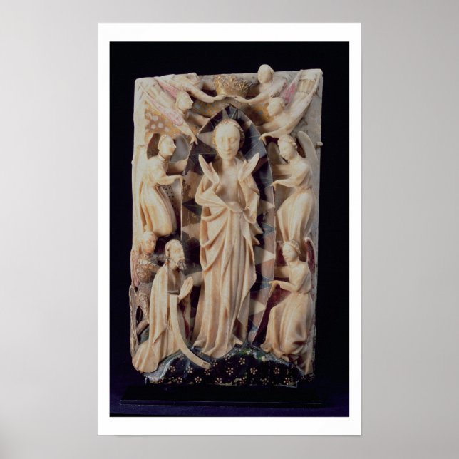 Póster Asunción de la Virgen (alabastro) (Frente)