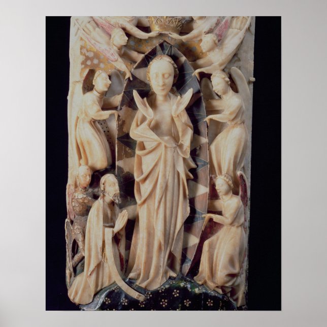 Póster Asunción de la Virgen (alabastro) (Frente)