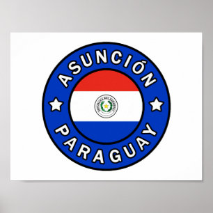 Póster Asunción Paraguay