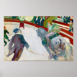 Póster At the Circus, Lautrec