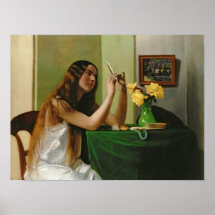 Póster At the Dressing Table, 1911