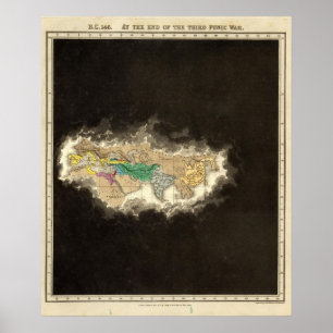 Póster At The End of The Third Punic War 146 BC