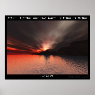 PÓSTER AT THE END OF THE TIME