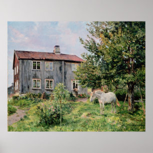 Póster At the Farm, 1889