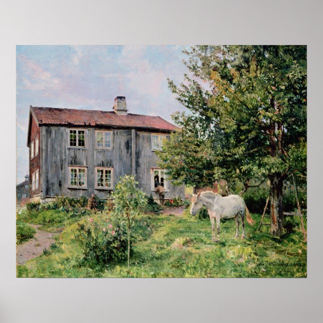 Póster At the Farm, 1889 (Frente)