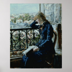 Póster At the Window, 1881