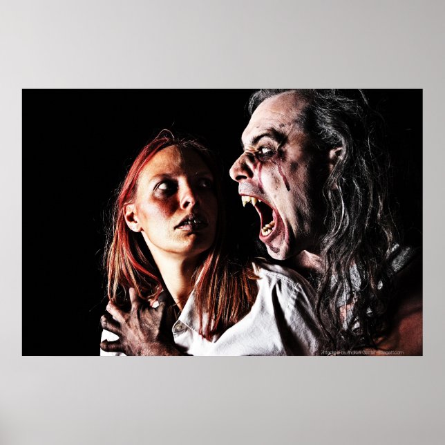 Póster 'Atacado' por Andrew Gettler (Frente)