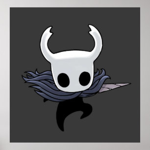 Póster Ataque a Hollow Knight