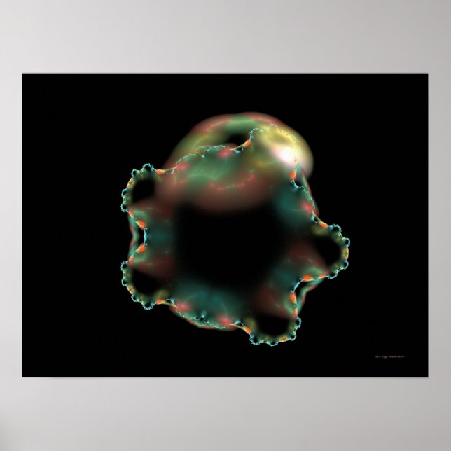 Póster ¡Ataque a la nebulosa viva! (Frente)