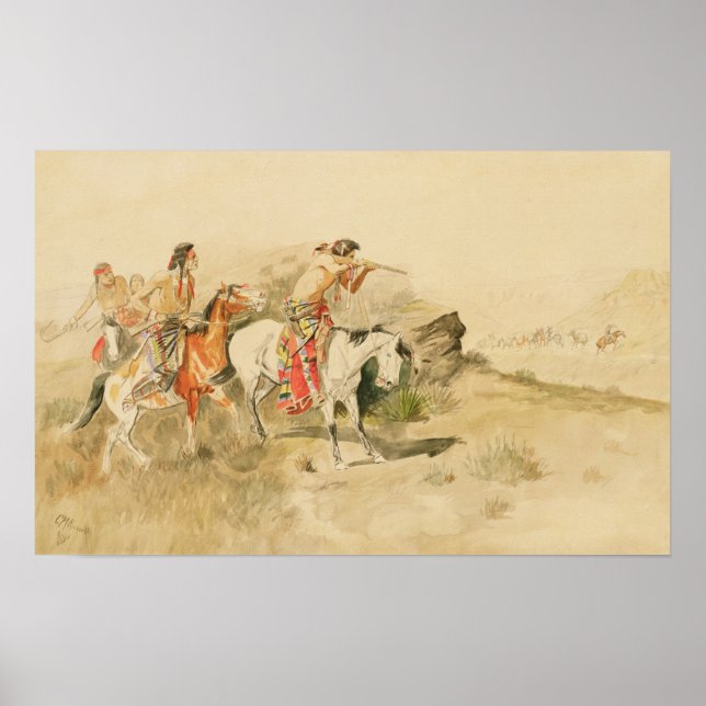 Póster Ataque a los asaltantes (Frente)