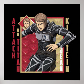 Póster Ataque a Titan Jean Kirstein