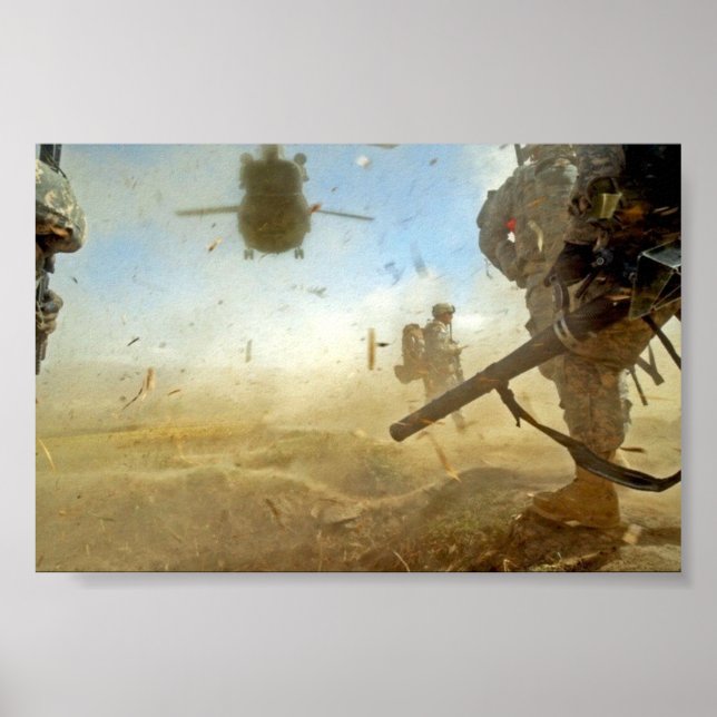 Póster Ataque aéreo (Frente)