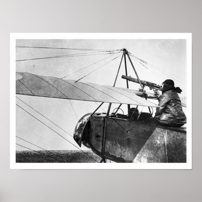 Póster Ataque aéreo durante la batalla de Marne, 19 (Frente)