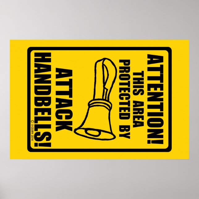 Póster Ataque las campanas (Frente)