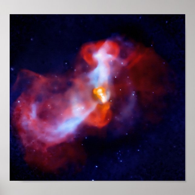 Póster Ataque volcánico masivo M87 (Frente)