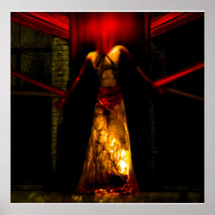 Póster atar el colosal del diablo