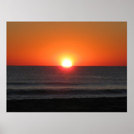 Póster Atardecer,
