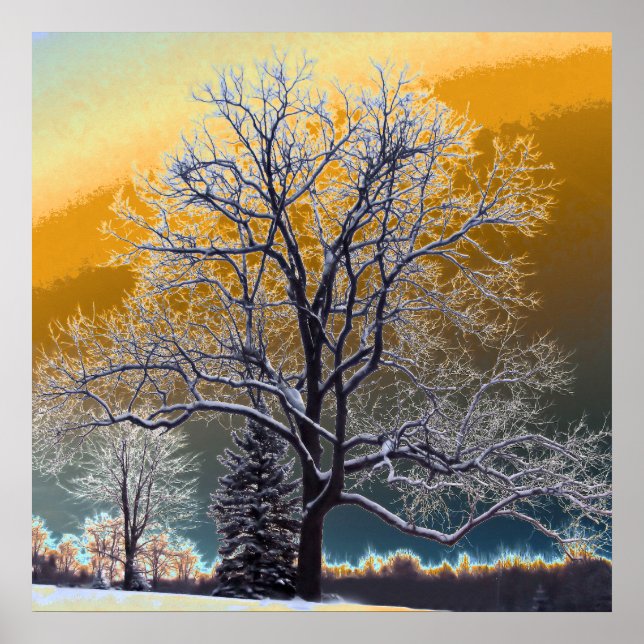 Póster Atardecer (Frente)