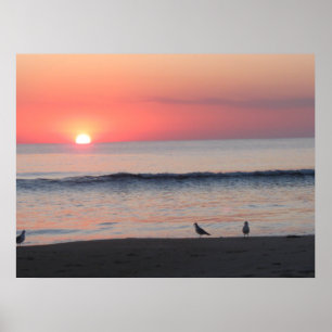 Póster Atardecer,