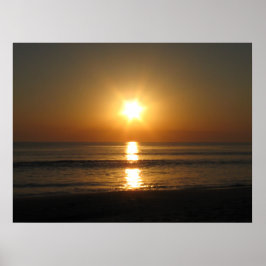 Póster Atardecer,