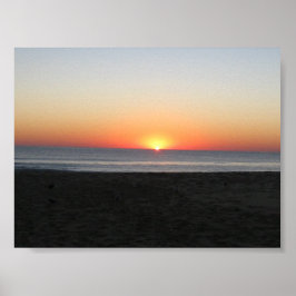 Póster Atardecer,