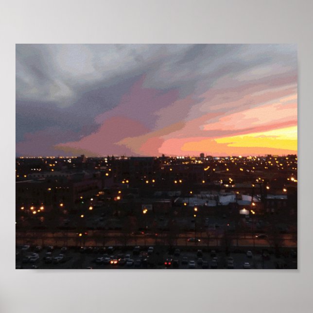 Póster Atardecer - 6 de abril de 2018 7:34 PM. (Frente)