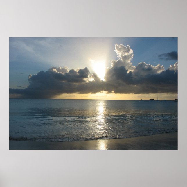 Póster Atardecer de Antiguo (Frente)