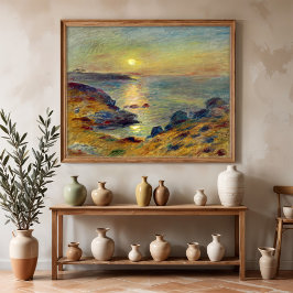 Póster Atardecer de Douarnenez