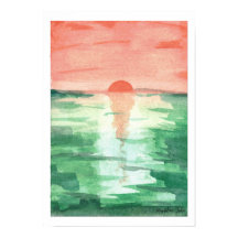 Atardecer de verano en el Báltico