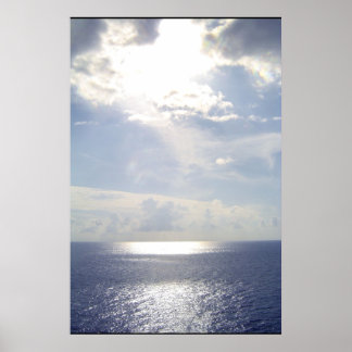 Póster Atardecer desde Santo Tomás