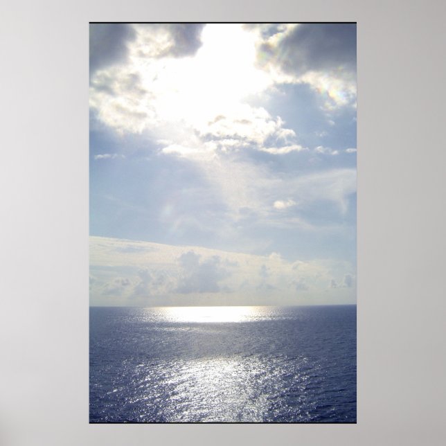 Póster Atardecer desde Santo Tomás (Frente)