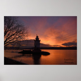 Póster Atardecer en el Poster de Tarrytown