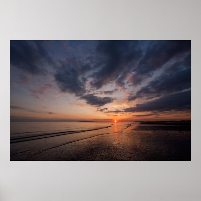 Póster Atardecer en Inglaterra (Frente)