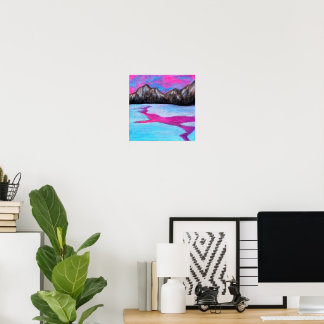 Póster Atardecer En Invierno
