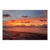 Atardecer en la bahía de Simpson