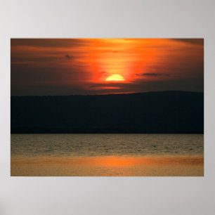 Póster Atardecer en Neusiedlersee