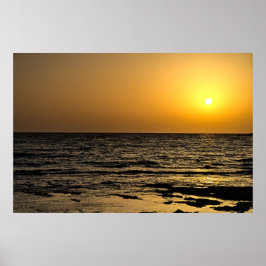 Póster Atardecer en Paphos, Poster de Chipre (2485)