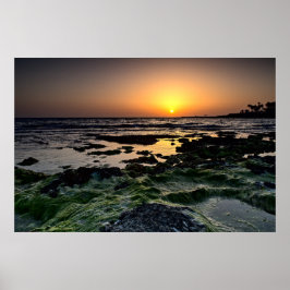 Póster Atardecer en Paphos, Poster de Chipre (2512)