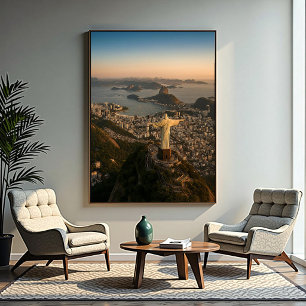 Póster Atardecer en Río de Janeiro